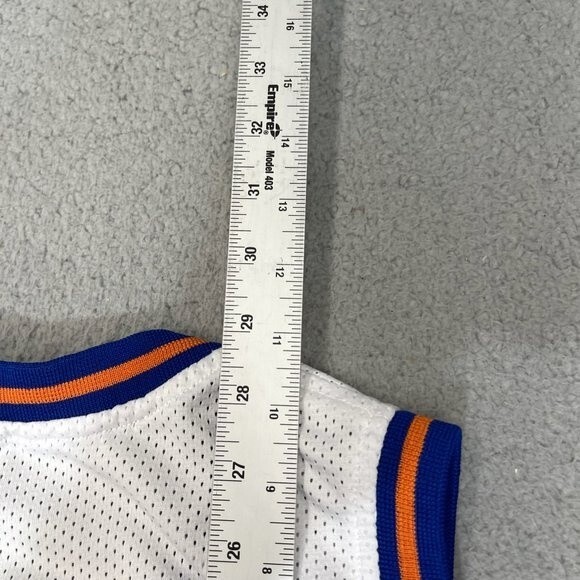 Michael Jordan Basketball Jersey Tune Squad Mens Small White Blue Warner Bros 23 - Picture 11 of 13